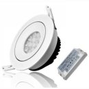 Downlight Spot 14/15W Nichia, high CRI, 36-38&deg;, Ring wei&szlig;