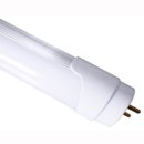 T8 LED-R&ouml;hre 150cm 25W Retrofit warmwei&szlig; 830 EVG gerillt