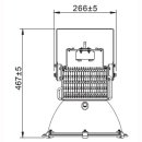 High Bay Projektleuchte Hallenleuchte Au&szlig;enleuchte Cree 200W Meanwell