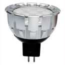 MR16 LED  6W Premium Nichia 36&deg;, 390lm, dimmbar 12V AC/DC extra warmwei&szlig; 2700K