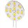 G4 LED Stift 2W 12 SMD, Pins seitlich, 30mm