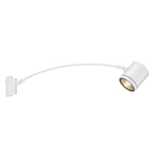 Enola Curved LED Schilderleuchte, rund, weiss, 9W LED, 3000K, IP55