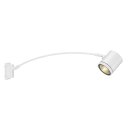 Enola Curved LED Schilderleuchte, rund, weiss, 9W LED,...