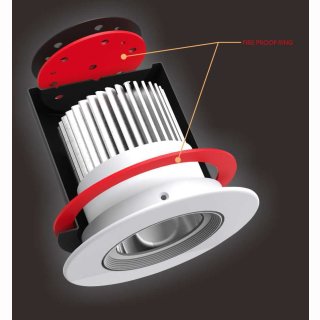 Downlight Spot Feuerstopp 15W COB firerated