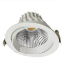 Downlight Spot 15W COB, high CRI, DA 140mm, 36-40&deg;,...