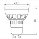 GU10 LED Spot 5W Sharp COB, 45&deg;, dimmbar, CRI &gt;85