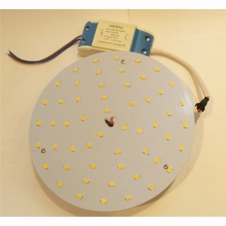 Downlight-LED-Inlay Set 18W, rund 180mm mit Trafo und Magnethaltern