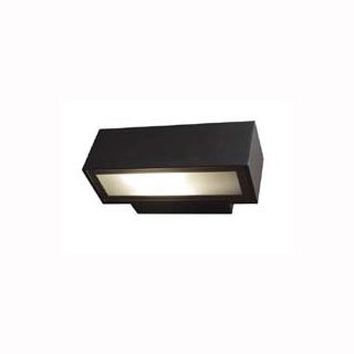 Wandaufbaulampe UP-Down LED 8W, 2x4W Cree, Alu, 230V