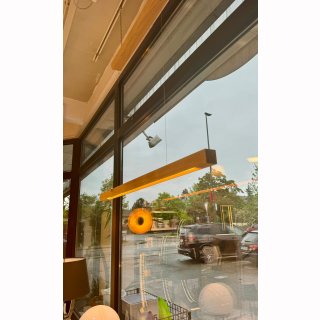 Pendelleuchte Jana Massiv-Holz, LED 23W,125cm lang