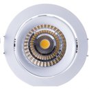 Downlight 8W COB, dimmbar 35&deg;, DA=75mm, Tiefe nur 48mm, schwenkbar