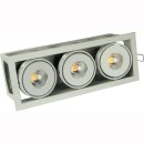 kardanische Deckeneinbaulampe COB LED 3x18/20W 40&deg;,...