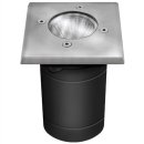 Boden-Einbaulampe Berg DL-35L, GU10 IP67, Edelstahl...