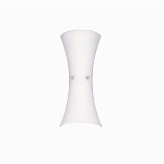 Wandleuchte Elica AP2, G9, milchglas