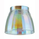 URail Glas Wolbi Dichroic Regenbogen, Tulpenform, f&uuml;r Basic-Spot oder Pendulum, 600.11