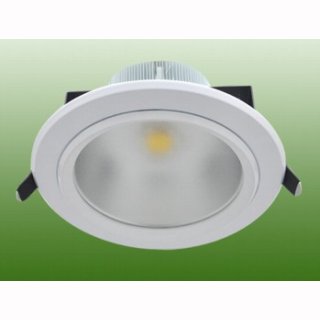 Downlight Einbau LED COB 15W 230V 225mm wei&szlig; 4500 K milchwei&szlig; nicht dimmbar wei&szlig;