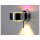 LED Wandaufbaulampe PUK Wall MAXX + drehbar &Oslash;120mm, 2x12W