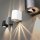 Wandlampe Canto, 2x5W LED, verzinkt - Up&amp;Down mit versch. Leuchtmustern verzinkt