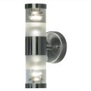 LED Wandlampe Bolzano Up&amp;Down, 2xGU10, silber, galvanisiert, 795-000