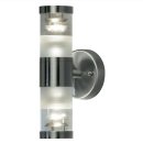 LED Wandlampe Bolzano Up&amp;Down, 2xGU10, silber,...