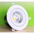 Downlight 10W COB, dimmbar 36&deg;, DA=80mm, Tiefe 81mm, schwenkbar