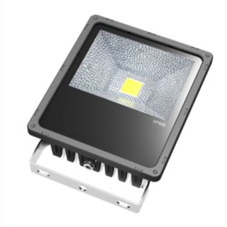 LED Floodlight  50W IP65 120&deg; 1x50W Bridgelux COB Professional mit Bewegungsmelder