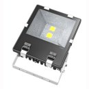 LED Floodlight 100W IP65 120&deg; 2x50W Bridgelux COB Professional mit Bewegungssensor wei&szlig; 4000K