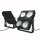 Mikalux LED Design Floodlight Versat 300W IP65 120&deg; Bridgelux COB Professional wei&szlig; silber schwarz
