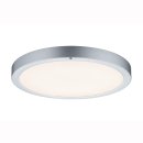 Deckenleuchte Smooth LED Panel 13W, Chrom matt, 360 mm, Warmwei&szlig;-Tageslichtwei&szlig;