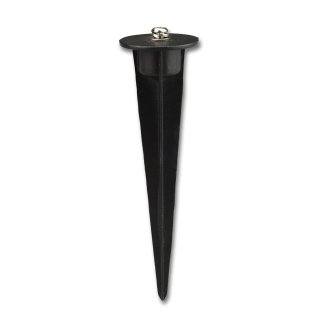 Erdspie&szlig; klein f&uuml;r LED Fluter 10-25Watt, schwarz