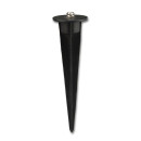 Erdspie&szlig; klein f&uuml;r LED Fluter 10-25Watt, schwarz