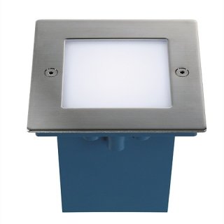 Bodeneinbauleuchte LED Frame 2W 40lm 3000K edelstahl IP44