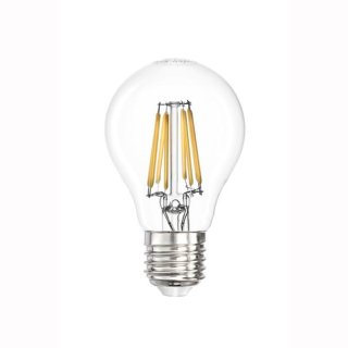 LED Fadenbirne,  E27, Filament, 6,5W, klar 360&deg;, warmweiss 2700K, 700lm