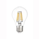 LED Fadenbirne,  E27, Filament, 6,5W, klar 360&deg;,...