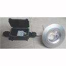 Downlight LED 7W COB, IP44, 38&deg; driverless 230V, dimmbar, CRI&gt;82, blendfrei, warmwei&szlig; 2800-3000K wei&szlig;