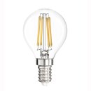 LED Fadenbirne,  E14, Filament, 3,5W, klar, 400lm, 360&deg;, 2700K, Tropfen