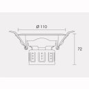 Downlight Venus, Cameta, 13W, 1050lm, dimmbar,...