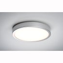 Deckenleuchte Orbit, LED Panel, 18,5W, 3000K, 1100lm, chrom- matt, 703.90