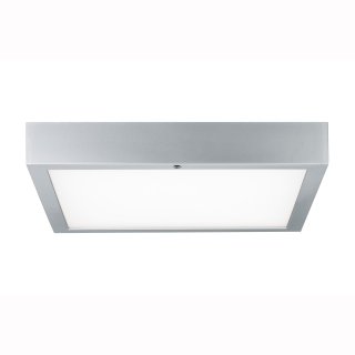 Deckenleuchte Space, LED Panel, RGBW, 15,5W, Chrom matt, 800lm, 704.38