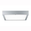 Deckenleuchte Space, LED Panel, RGBW, 15,5W, Chrom matt, 800lm, 704.38