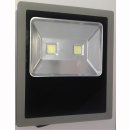 LED Floodlight 100W IP65 120&deg; 2x50W COB silbergrau