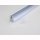 MikaLux AluGlas Profil, tief, f&uuml;r LED-Streifen,20x12 mm, pro Meter
