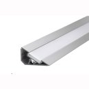 MikaLux LOC-30 Profil, 52x 26,7x45,6 mm, f&uuml;r LED-Streifen, f&uuml;r rechtwinkligen Einbau, pro Meter